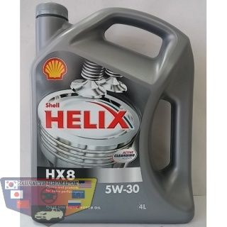 картинка Масло моторное Shell Helix HX8 Sinthetic 5W-30 (4L) (Акция) от магазина Запчасти иномарок